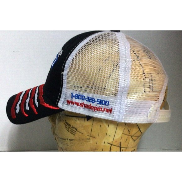 SHADE PRO 2014 Patriotic USA Flag Ball Cap Mesh Sn - Picture 2 of 4